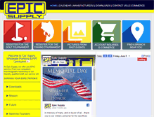 Tablet Screenshot of epicsupply.net
